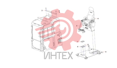 Компоненты кабины (часть 1) SY75C9I4R.1.5 13317173
