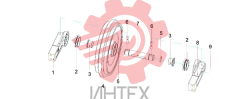 Колесо направляющее 12288091