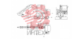 Компоненты основные экскаватора SY75C9 12095406