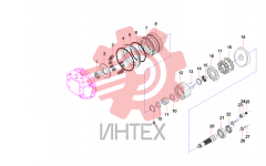 Комплектующие бортового редуктора 60253986