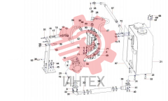 Комплектующие бака гидравлического SY80C1.1.2 13689585