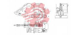 Компоненты основные экскаватора SY80C1S2H SY80C1 13026805