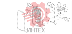 Кожух задний КПП 60273706