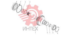 Вал турбины 300×250x×50 SYL956 60273718