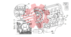 Двигатель DEUTZ BF4M1013EC