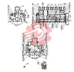 Блок цилиндров с комплектующими G02-000-22+E