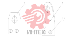 Крошнтейны подъема двигателя C04DZ-6N8336
