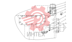 Система охлаждения D24A-000-108+B