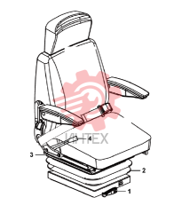 Сидение водителя LG01 (321013)