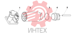 Фильтр-сепаратор топливной системы двигателя 612600083263