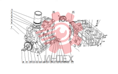 Комплектующие блока цилиндров B7NG0-1002000.01