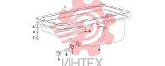 Поддон масляный в сборе D7019-1009000.02