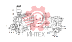 Комплектующие блока цилиндров d7019-1002000.20