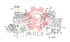 Комплектующие блока цилиндров D7019-1002000.26