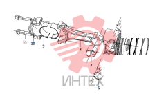Шатун поршня в сборе d30-1004000.05