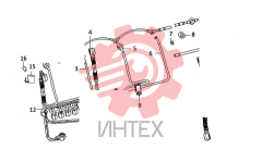 Система подачи топлива d7019-1104000.14
