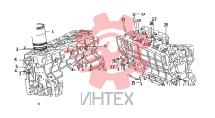 Комплектующие блока цилиндров B8600-1002000.10