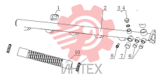 Патрубок водяной трубы радиатора J80GK-1303000.01