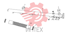 Патрубок водяной трубы радиатора J8001-1303000.04
