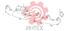 Комплектующие выпускного коллектора j8000-1008200.04
