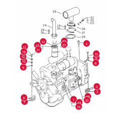 Дизельный двигатель WD615T1-3