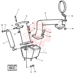Deflection valve VOE 4770830