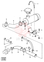Inlet manifold VOE 4737213