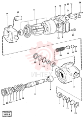 Piston pump VOE 4821721