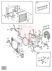 Radiator casing VOE 11057211