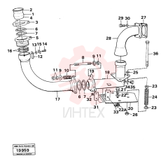 Lock nut VOE 945884 (2)