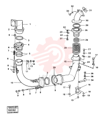 Exhaust Pipe VOE 4965136 (2)
