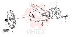 Насос коробки передач (трансмиссии, КПП) VOE 750998 (2)