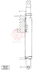 Gas Spring VOE 11050457