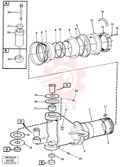 Rear hitch VOE 4942987