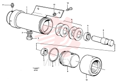 Damping cylinder