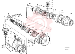 Differential pinion set