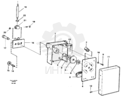 Gear selector VOE 11062247 (1)