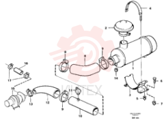 Pressure drop indicator VOE 1542935