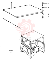 Protecting plate VOE 11055975 (1)