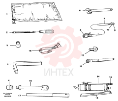 Socket wrench VOE 13962257 (1)