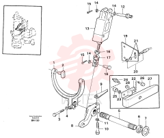 Clutch fork
