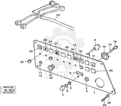 Instrument plate