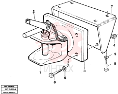 Towing brace VOE 4966290 (1)