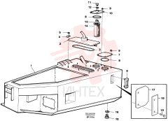 Hydraulic fluid tank