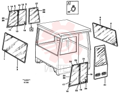 Windshield VOE 11058869