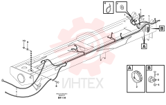 Flange lock nut