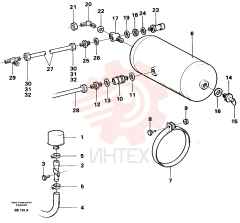 Кольцо уплотнительное (О-кольцо) VOE 955990