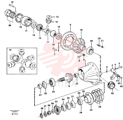 Setting nut VOE 1522101