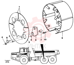Brake Shield VOE 11060614 (2)