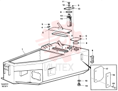 Hydraulic fluid tank